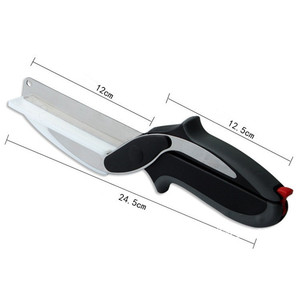Forbici da Cucina Intelligenti in Acciaio Inox per Verdure e Frutta, Affettatrice e Tritatutto - Product Image 6