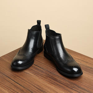 Chaussures en cuir de vache véritable pour hommes, tendance et élégantes, adaptées aux occasions décontractées, professionnelles et formelles - Product Image 5