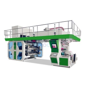 Máquina de Impresión Flexográfica Automática de 6 Colores con <span class=keywords><strong>Tambor</strong></span> <span class=keywords><strong>Central</strong></span> de 200 m/min para Bolsas Tejidas de PP - Product Image 1