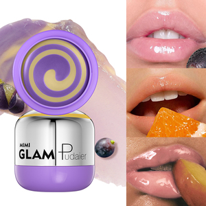 Bálsamo Labial Pudaier Mimi <span class=keywords><strong>Glam</strong></span>, 6 Sabores Frutales, Mascarilla Labial 2 en 1, Hidratación Profunda y Duradera, Cuidado Labial - Product Image 1