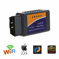Escáner OBD2 ELM327 V1.5, Herramienta de Diagnóstico de Automóviles con Bluetooth V2.1 y Wifi para Android IOS, Mini ELM 327 OBD OBDII, Lector de Códigos