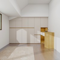 Armario de Lujo para Dormitorio, Mueble de Madera Maciza con 2 Puertas, Armario de Madera Personalizado para Zapatos, Sistema de Almacenamiento con Puerta de Madera