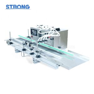 Desktop Conveyor Liquid Quantitative Filling Machine Soluble Liquid Peristaltic <b>Pump</b> Replaceable Hose Perfume Pigment - Product Image 1