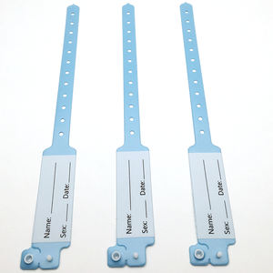 Pulsera de <span class=keywords><strong>Pvc</strong></span> con identificación de alta calidad, serie impresa, registro de información de pacientes, <span class=keywords><strong>Hospital</strong></span>, médica, gran oferta de fábrica - Product Image 2