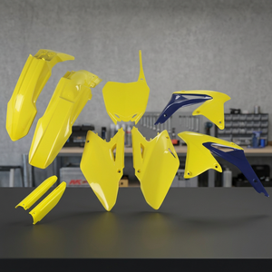XFUN SUKIT409F102-4450 2008-2017 per RMZ 450 Kit Completo in Plastica Gialla Accessori per Moto - Product Image 2