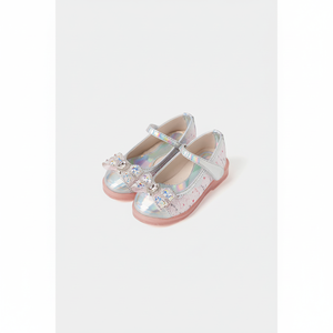 OZKIZ Chaussures coréennes LED pour filles de 2 à 6 ans Printemps/Automne Mode Enfant Ballerines Mary Jane Scintillantes Strass Vente en Gros - Product Image 2