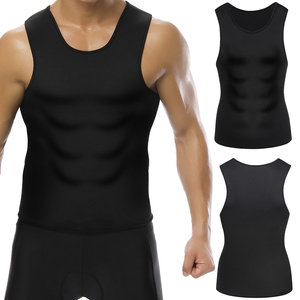 <span class=keywords><strong>Chaleco</strong></span> Reductor de Cintura Térmico de Neopreno para Sauna, Camiseta sin Mangas para Hombre - Product Image 1