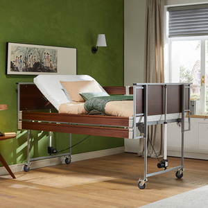 Équipements et accessoires médicaux électriques, lit de soins à domicile pour personnes âgées, lit de soins en bois pour personnes âgées, lit de maison de retraite avec cadre réglable - Product Image 4