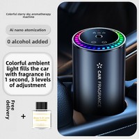 Diffuseur de parfum pour siège de voiture, machine d'aromathérapie en métal, éliminateur d'odeurs, lampe d'ambiance parfumée, rafraîchissant, désodorisant, cadeau d'entreprise