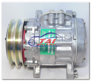 Compresseur d'acier d'occasion pour Mitsubishi Minicab avec embrayage SD7B10-7170 MB883881 Marque TAI Rénovation/Mise à niveau - Product Image 5