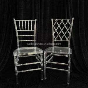 Sillas transparentes acrílicas <span class=keywords><strong>de</strong></span> rejilla <span class=keywords><strong>de</strong></span> nuevo diseño <span class=keywords><strong>de</strong></span> alta calidad para restaurante y boda, Hotel, fiesta, eventos, <span class=keywords><strong>silla</strong></span> desmontable - Product Image 4