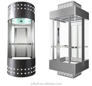 FUJIZY中国ガラス観光エレベーターギアレストラクターパノラマエレベーター