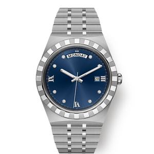 2025 New Luxury Sport Men's Quartz Watch Power Reserve 37mm Ultra-Thin Stainless Steel Case Sapphire Crystal <b>Glass</b> Analog Dial - Product Image 6