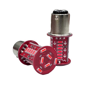 ไฟ LED สำหรับรถจักรยานยนต์และรถยนต์ BAY15D 1157 ไฟเลี้ยวและไฟถอยหลังแบบ LED พร้อมโหมดไฟกระพริบแบบเรียงลำดับและโหมดไฟแฟลช - Product Image 4
