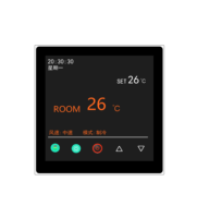 Sunfull BTL PLC HMI Todo en Uno de 4 Pulgadas, Compatible con BACnet, Monitoreo Remoto por MQTT, Instalación en Caja Tipo 86 para Edificios Inteligentes