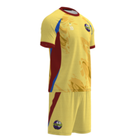 Ystar Grosir Kaos Sepak Bola Sublimasi 100% Poliester Bernapas Cepat Kering Model Pendek Custom Unisex