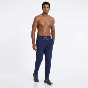 Everyday Comfortable Men's Casual Track <b>Trousers</b> Fitted Fleece Sports Sweatpants Set Soft Fabric for Fitness Wear - Product Image 1