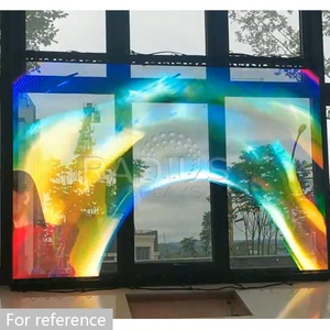 High Performance Ultra Thin Flexible <b>Film</b> Screen LED Display P3 P6 HD Transparent Video Wall for Retail Stores RDGFI-0408 Transp - Product Image 2