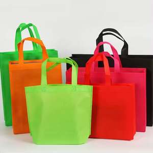 Bolsas de tela no tejida personalizadas reutilizables ecológicas de alta calidad al por mayor para compras en supermercados - Product Image 5