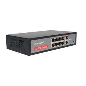 HoweVis Free <strong>Sample</strong> Unmanaged 8x10/100M <strong>ports</strong> + 2x10/100/1000M <strong>ports</strong> POE switch of which 1-8 <strong>ports</strong> support IEEE802.3af/at - Product Image 1