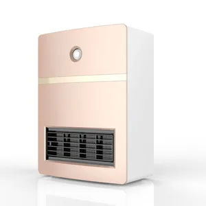 New Arrive Portable PTC Heating Body Touch Control Electric 1200W Vertical Heater Fan Human Body Sensing Heater