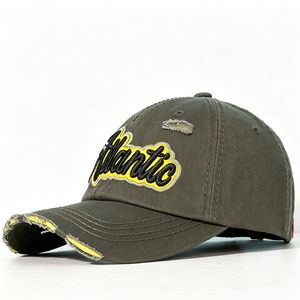 Casquette de baseball unisexe pour grandes têtes, en coton pur lavé, respirante, séchage rapide, pliable, avec broderie de lettres, idéale pour l'extérieur - Product Image 3