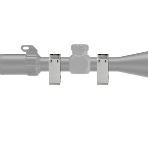 วงแหวนยึดกล้องเล็ง ACUMETA Bastion Tactical ทำจากอะลูมิเนียม ขนาด 30 มม. ความสูงตรงกลาง 1.25 นิ้ว สำหรับอุปกรณ์เล็งกลางแจ้ง (สีเงิน) - Product Image 6