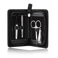 Ensemble professionnel de manucure et pédicure en acier inoxydable 8 en 1, kit de soin des ongles
