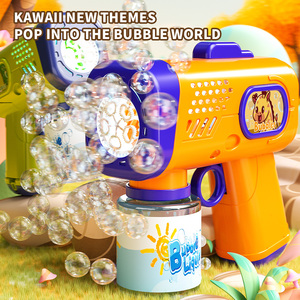 Jouets à bulles électriques automatiques personnalisés unisexes pour fêtes en plein air, machine à bulles pour l'été, jouet amusant pour enfants - Product Image 2