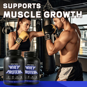 Poudre de protéines de lactosérum pour la musculation, haute teneur en nutriments, pour hommes et femmes, OEM/ODM, sport et remise en forme pour adultes - Product Image 4