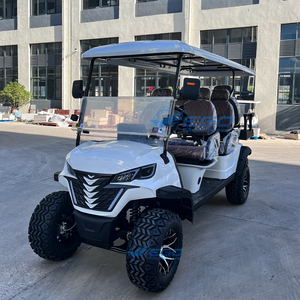 Carrito de Golf Eléctrico de 6 Plazas con Tracción en las 4 Ruedas, Precio Económico, Carrito de Golf Eléctrico Tipo Club Car - Product Image 2