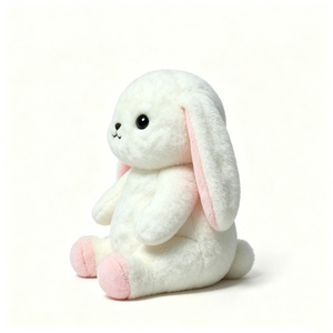 ตุ๊กตากระต่ายหูตกแบบสั่งทำพิเศษ, ตุ๊กตากระต่ายสีขาว, ของเล่นกระต่ายน่ารัก, ตุ๊กตากระต่ายสีขาวนุ่มนิ่ม - Product Image 3