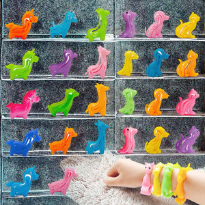 Wholesale Customizable TPR Animal Stretchy Dinosaur Toys That Can Be Converted Into Capsule Toys for Children with <b>Gummy</b> <b>Candy</b> - Product Image 4