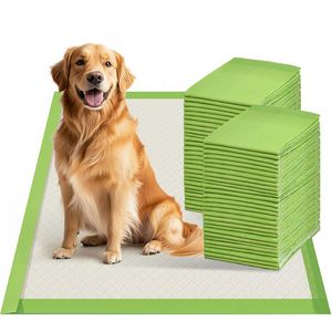 Emballage personnalisé avec logo, anti-fuite, 6 couches, écologique, 100% biodégradable, coussinets absorbants jetables pour chiens, coussinets d'apprentissage pour chiots - Product Image 1