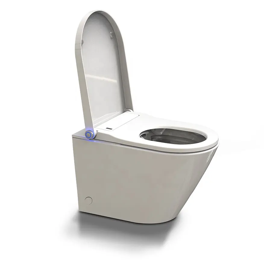 Salle de bains moderne Toilettes sanitaires Toilettes intelligentes mode occidentale