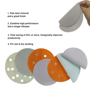Disco di carta vetrata abrasiva disco di carta vetrata con Film lucido Ultra morbido per la lucidatura automobilistica