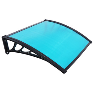 Tende da sole parasole in plastica in policarbonato con staffa in acciaio - Product Image 1