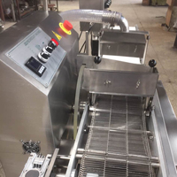 Machine de revêtement de chocolat, barre de chocolat, ligne de production d'enrobage, cookies, machine de fabrication de chocolat