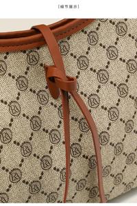 Nuevo Bolso de Hombro Casual de Gran Capacidad, Estilo Vintage, Portátil, Elegante y Moderno, con Forro Transpirable e Impermeable para Otoño/Invierno - Product Image 3