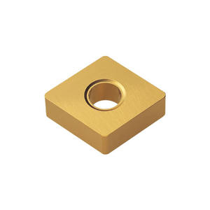 Inserto de torneado de carburo negativo CNMA de 80 ° para tornos CNC para piezas de trabajo de acero e inoxidable con revestimiento de PVD/PCD compatible con OEM - Product Image 1