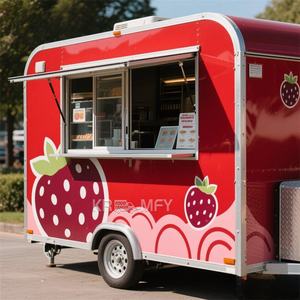 Carrito de Compras para Centro Comercial, Estándar Europeo y Estadounidense, Quiosco de Concesiones, Camión de Comida Rápida Móvil, Remolque de Catering - Product Image 2