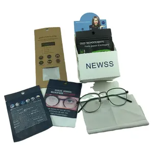 Eyeglass anti-fog cloth eyeglasses wiping cleaning care products anti fog cloth oem