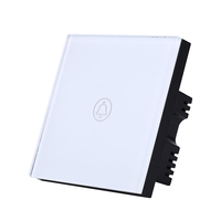 MakeGood UK Standard 110-220V Sonnette murale tactile Sonnette de porte pour sonnette DingDong