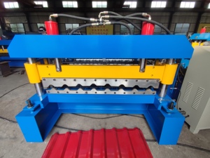 Machine de formage à froid de tôles trapézoïdales à grande vitesse pour PPGI / GI / Aluminium - Product Image 6