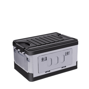2025 nouvelle boîte de rangement de voiture épaissie améliorée de grande capacité avec fenêtre de visualisation organisateur de coffre mallette de rangement de voiture fournitures automatiques - Product Image 5