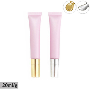 LZ <span class=keywords><strong>Pack</strong></span> 20G 20ml Rosa esmerilado mate crema de ojos rodillo tubo esencia apretar bálsamo labial vacío tubo de brillo labial con aplicador de Metal - Product Image 3