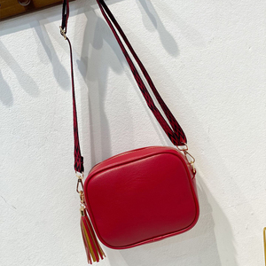 カスタムクロスボディバッグ女性調節可能なショルダーギターストラップデザイナービーガンレザークロスボディ財布 - Product Image 4