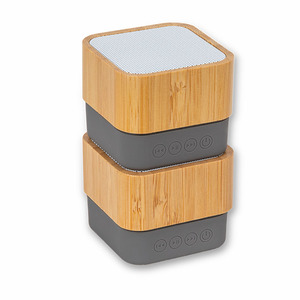 Bamboo Bluetooth <strong>Speaker</strong> With <strong>Wireless</strong> Charging Charger Customized Eco-friendly Gifts Environmentally Products - Product Image 4