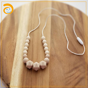 <span class=keywords><strong>Collier</strong></span> en silicone pour bébé, jouet de dentition, <span class=keywords><strong>collier</strong></span> d'allaitement sensoriel pour bébé, enfant, adulte atteint d'autisme, TDAH - Product Image 4