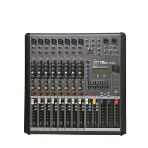 8 channel digital dinacord audio professional live dj controller/audio console mixer